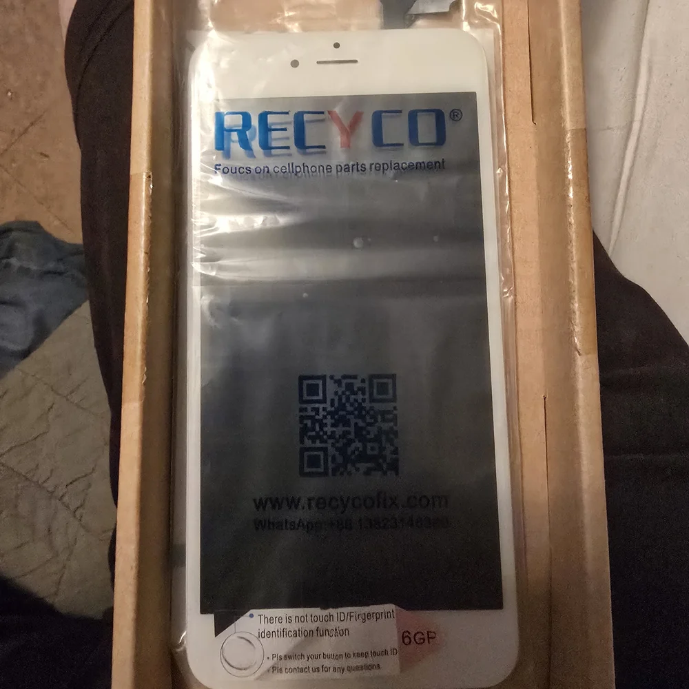 Apple White Cell Phone Screen Replacement